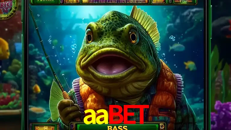 Personagem de peixe pescador do popular jogo de slot com tema de pescaria, uma das emocionantes opções de caça-níqueis para jogar e ganhar no cassino aabet.